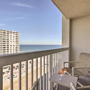 Ocean-view Daytona Retreat With Balcony Daytona Beach